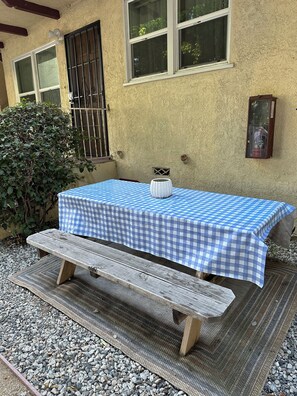 Outdoor dining