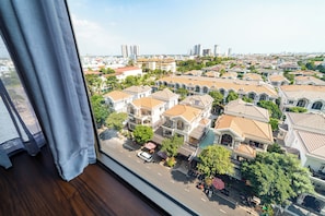 아파트, 침실 2개, 발코니, 시내 전망 | 테라스/파티오