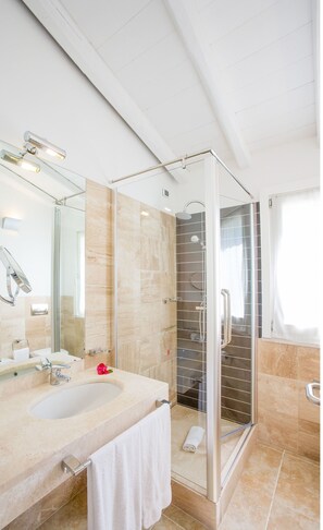 Shower, hair dryer, bidet