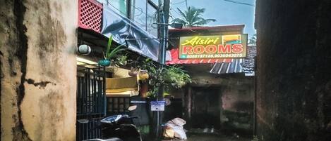 Fassade der Unterkunft