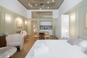 1 makuuhuone, silitysrauta/-lauta, ilmainen Wi-Fi, vuodevaatteet