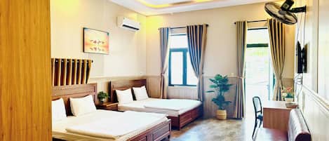 Kamar Double, 2 Tempat Tidur Double | Wi-Fi gratis