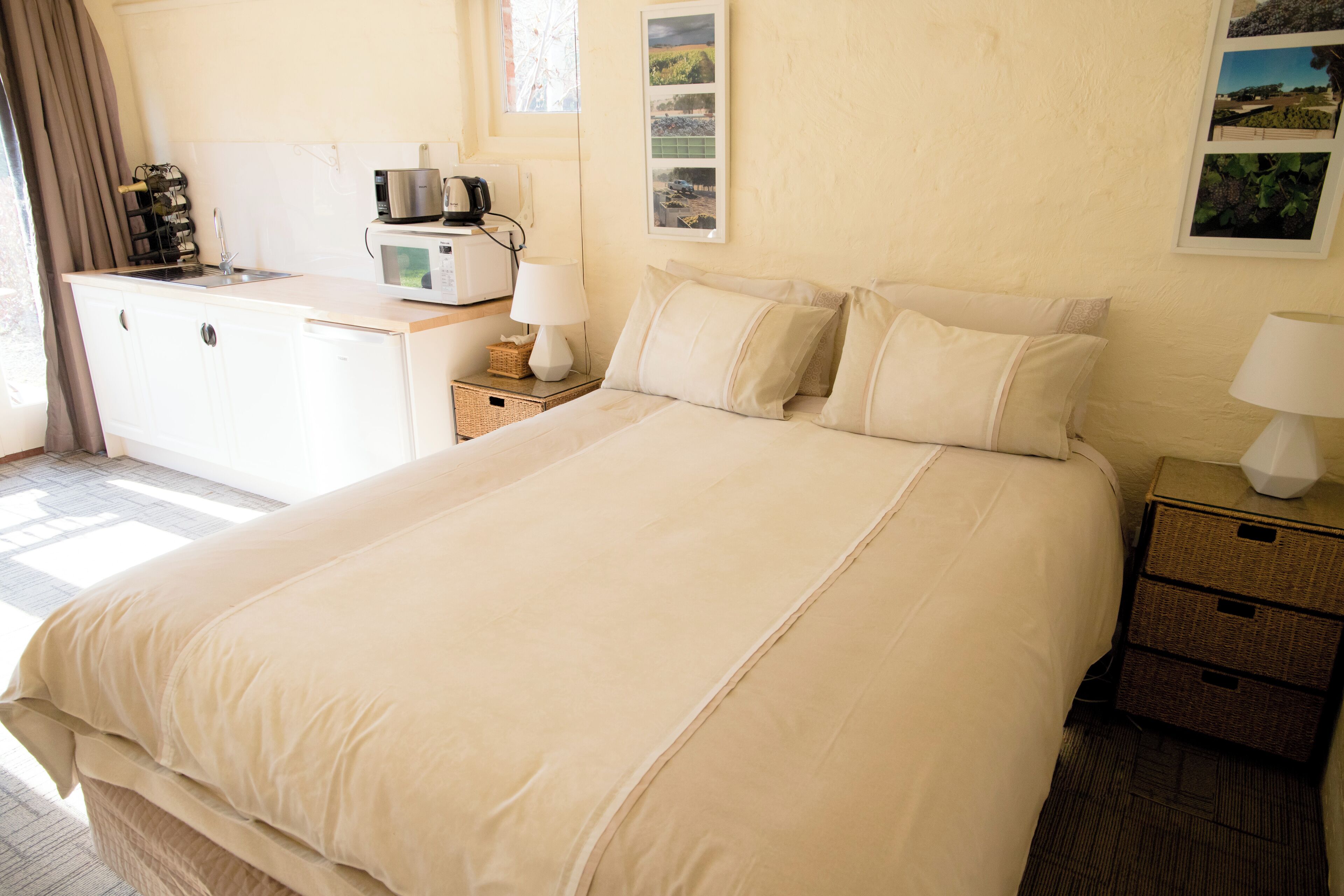 Traditional Double Room, Patio, Garden View | Laptop workspace, blackout drapes, iron/ironing board, free WiFi