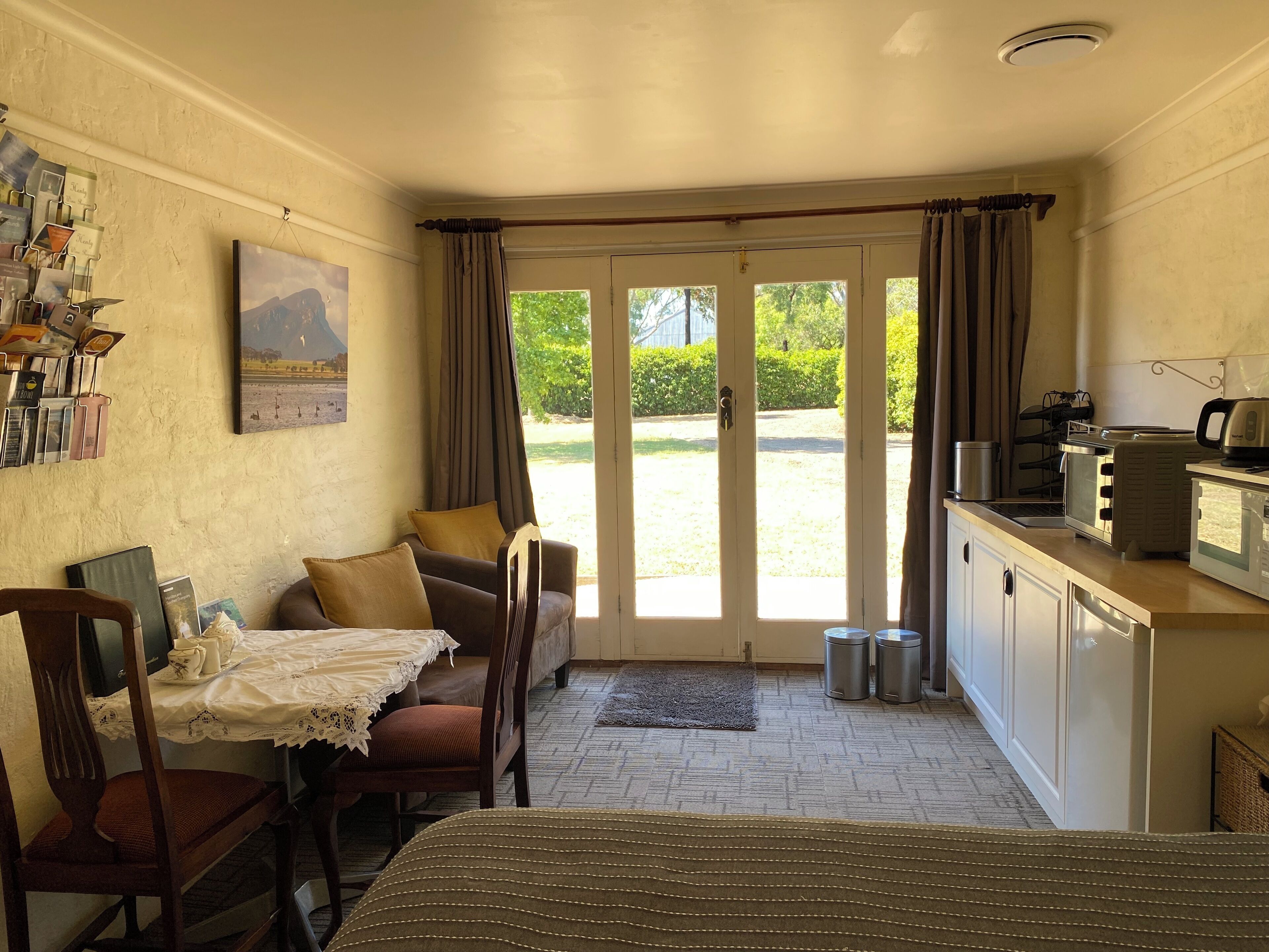 Kahden hengen tavanomainen huone, patio, näköala puutarhaan | Sisätilat