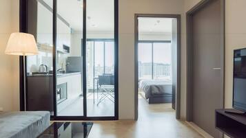 1 Schlafzimmer, Bügeleisen/Bügelbrett, Internetzugang, Bettwäsche