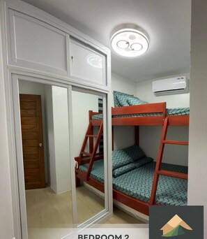 2 chambres, accès Internet, draps fournis