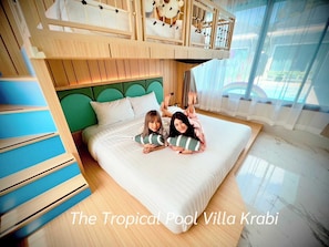 Family Villa, 3 Bedrooms, Balcony | Free WiFi