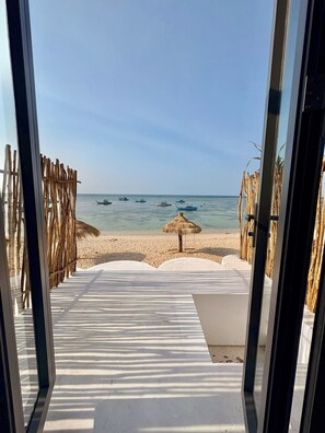 Ocean Lagoon | Terrace/patio - LaLaLand Retreat Phú Quý (Phu Quy)