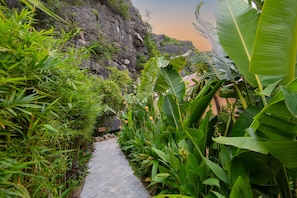 Overnattingsstedets uteområder