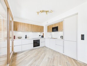 Fridge, microwave, dishwasher - Les Gets - Appartement neuf situé aux Perrières (Les Gets)