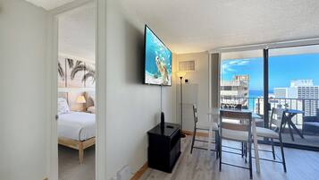 1 chambre, fer et planche à repasser, Wi-Fi gratuit, draps fournis