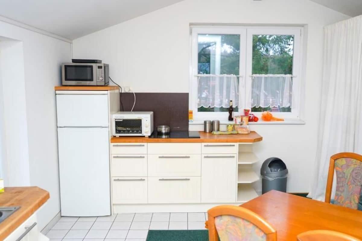 Familienapartment, Blick auf den Innenhof