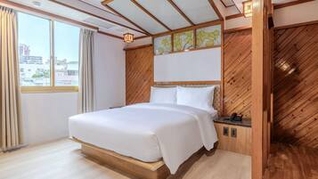 Chambre Double Signature, 1 lit double | Rideaux occultants, fer et planche à repasser, Wi-Fi gratuit