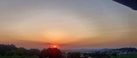 Vista desde la propiedad