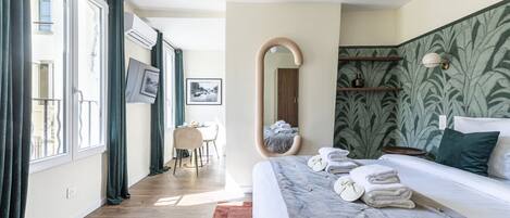 1 soveværelse, strygejern/strygebræt, Wi-Fi, sengetøj