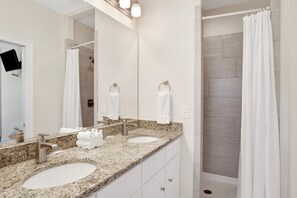 Shower, towels
