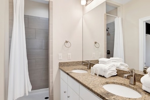 Shower, towels