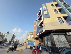 Fassade der Unterkunft
