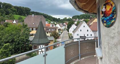 Exclusive penthouse in the forest village, whirlpool, great view & comfort