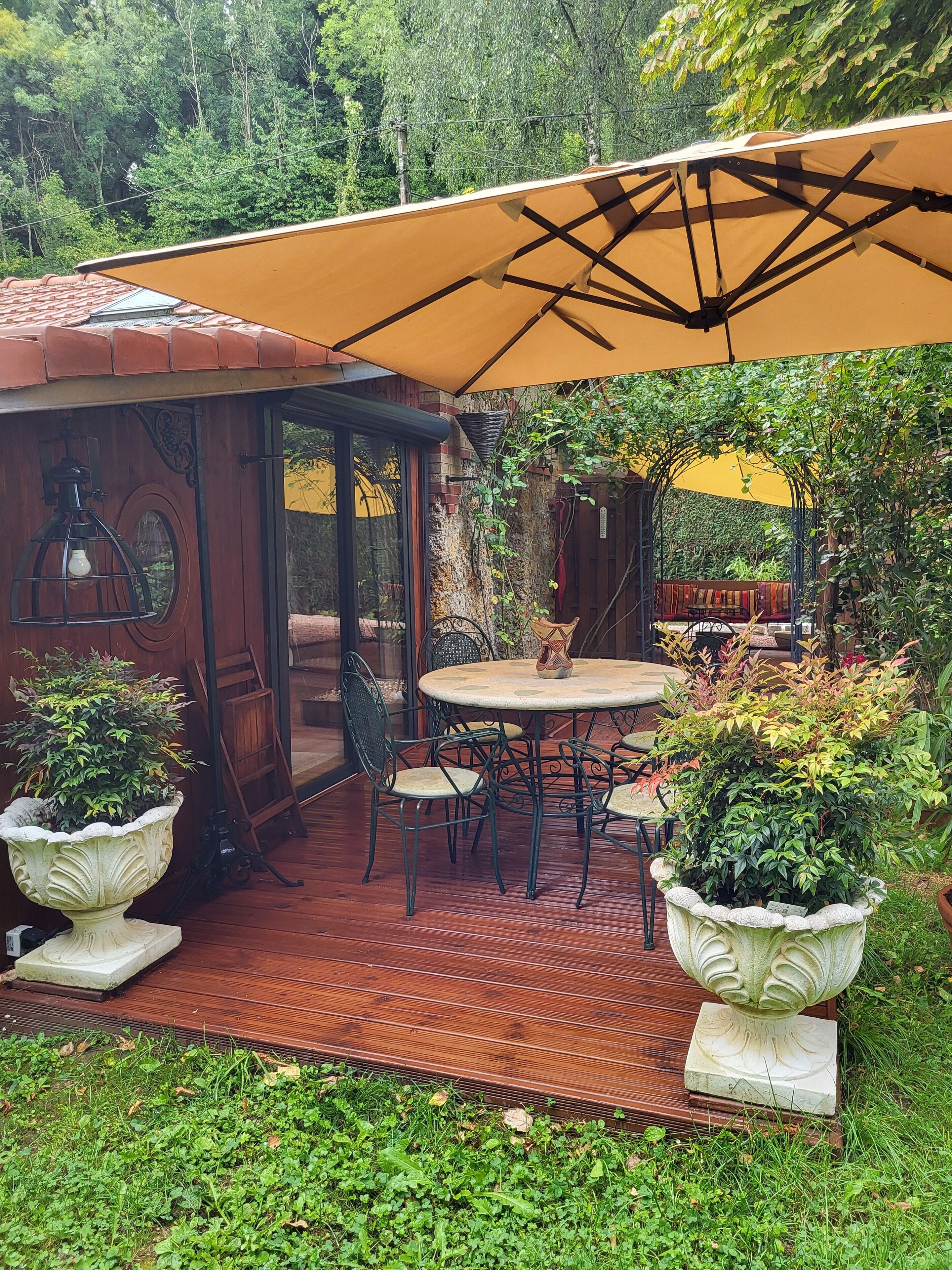 Udendørs spisemuligheder