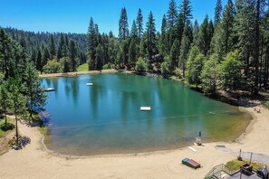 House (2 Bedrooms) | Interior - Walk to Fly-in Lake: Blue Lake Springs Cabin! (Arnold)