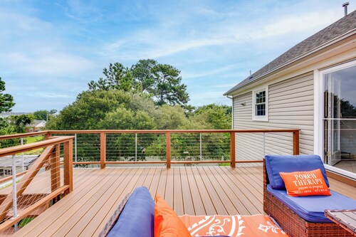 Walk to East Beach: Apt w/ Outdoor Space