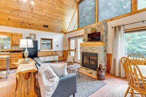 House (2 Bedrooms) | Interior - Hike, Fish & More: Cozy Cabin w/ Patio in Murphy! (Murphy)