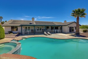 House (4 Bedrooms) | Interior - Pool, Spa & Mountain Views: Apple Valley Retreat! (Apple Valley)