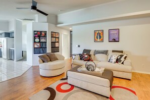 House (4 Bedrooms) | Interior - Pool, Spa & Mountain Views: Apple Valley Retreat! (Apple Valley)