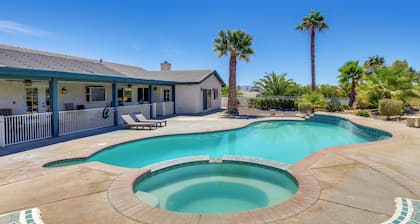 Pool, Spa & Mountain Views: Apple Valley Retreat!