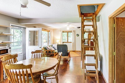 Lakeside Getaway w/ Dock: West Battle Lake Cabin