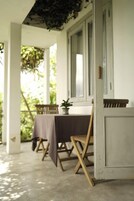 Habitación Deluxe doble de uso individual, vistas al jardín | Vistas al jardín