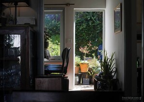 Front of property – evening/night