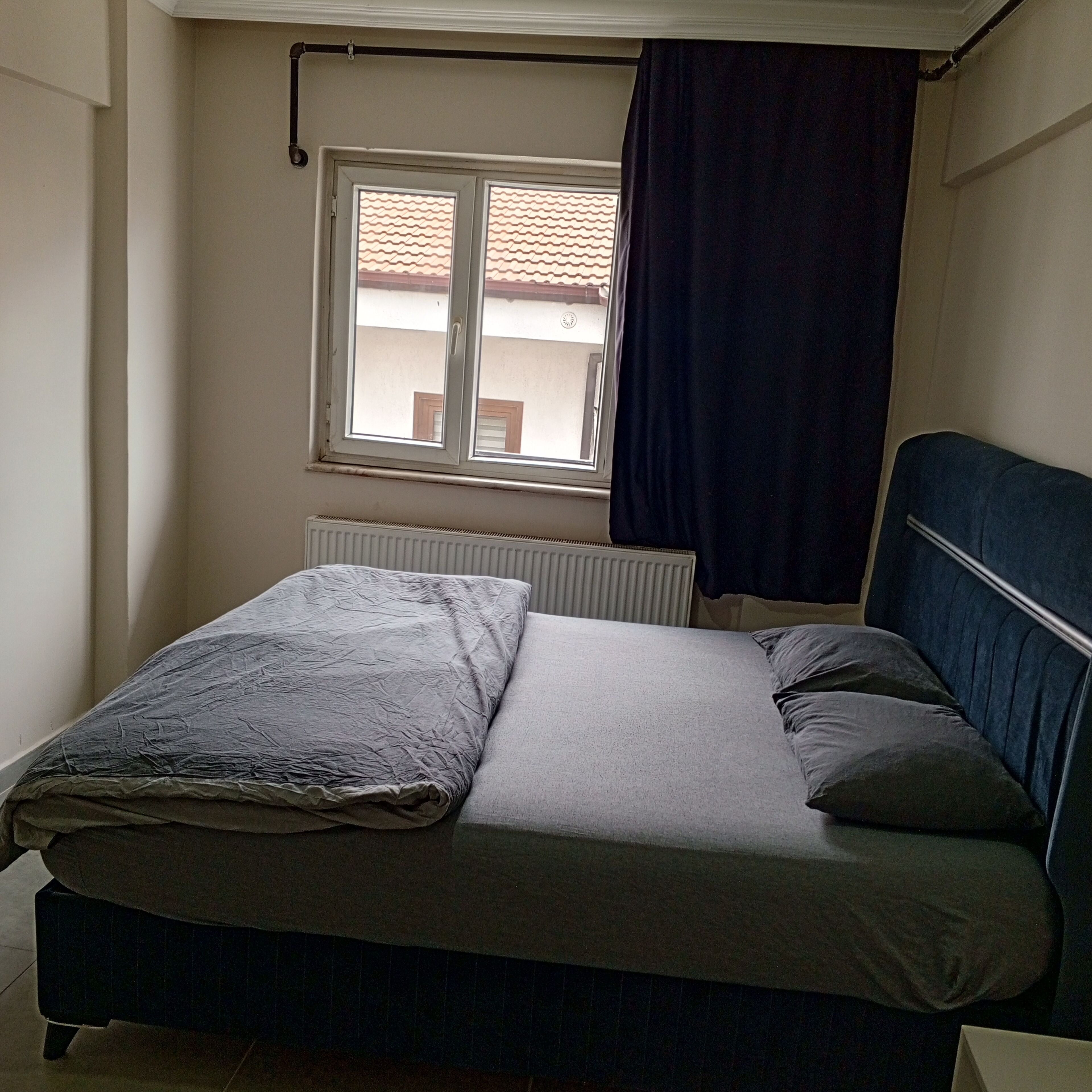 Departamento, balcón, vista a la ciudad