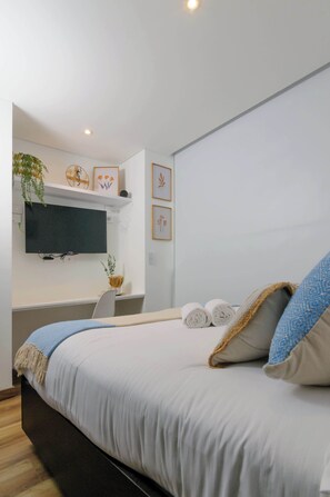 1 soveværelse, strygejern/strygebræt, Wi-Fi, sengetøj