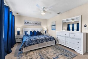 Townhome, 3 Bedrooms | 3 bedrooms, laptop workspace, iron/ironing board, free WiFi