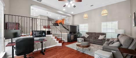 Townhome, 3 Bedrooms | Living area | Smart TV, streaming services