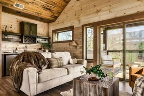 Ferienhütte, 4 Schlafzimmer | Wohnbereich