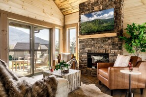 Ferienhütte, 4 Schlafzimmer | Wohnbereich