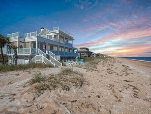 Accommodatie ligt op het strand