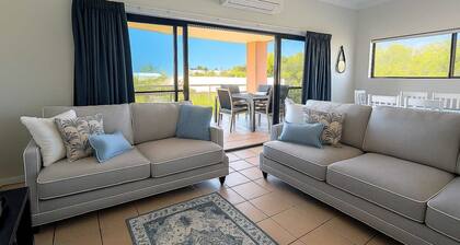 Steps to The Strand 2BR Apt with Pool, Castle Hill Views