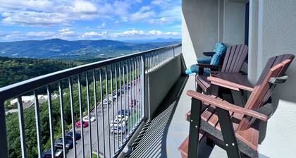Meticulously renovated 2 bedroom, 2 bathroom condo, ski slope views