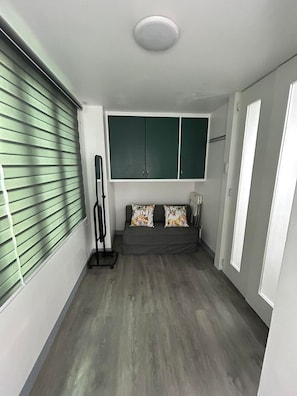Condo, 2 Bedrooms, Accessible, City View | Living area - Simple but Cozy, Feel at Home (Mandaluyong)