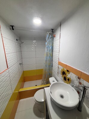 Towels, soap, toilet paper