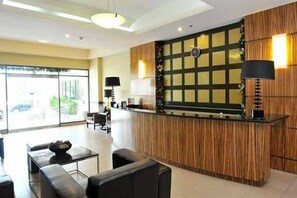 Condo, 2 Bedrooms, Accessible, Balcony | Living room - Lovely Skyview Haven -near BGC (Taguig)