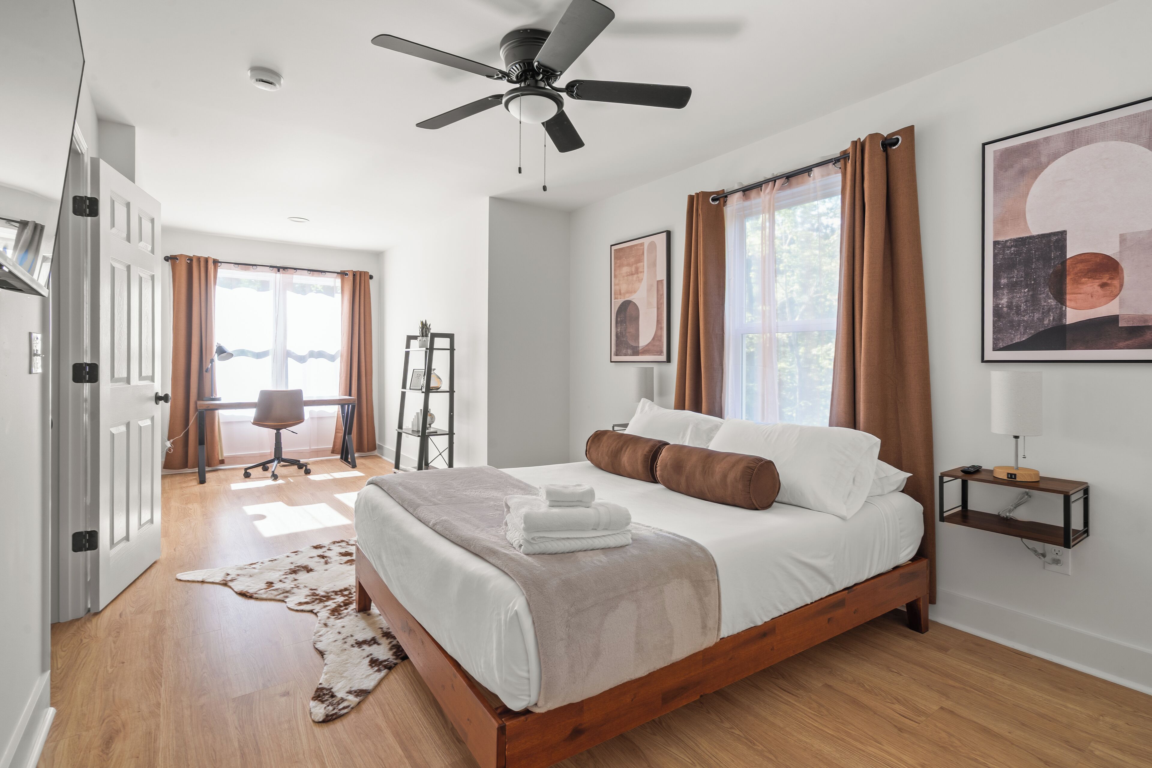 3 chambres, accès Internet, draps fournis