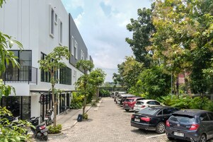 Fachada de la propiedad