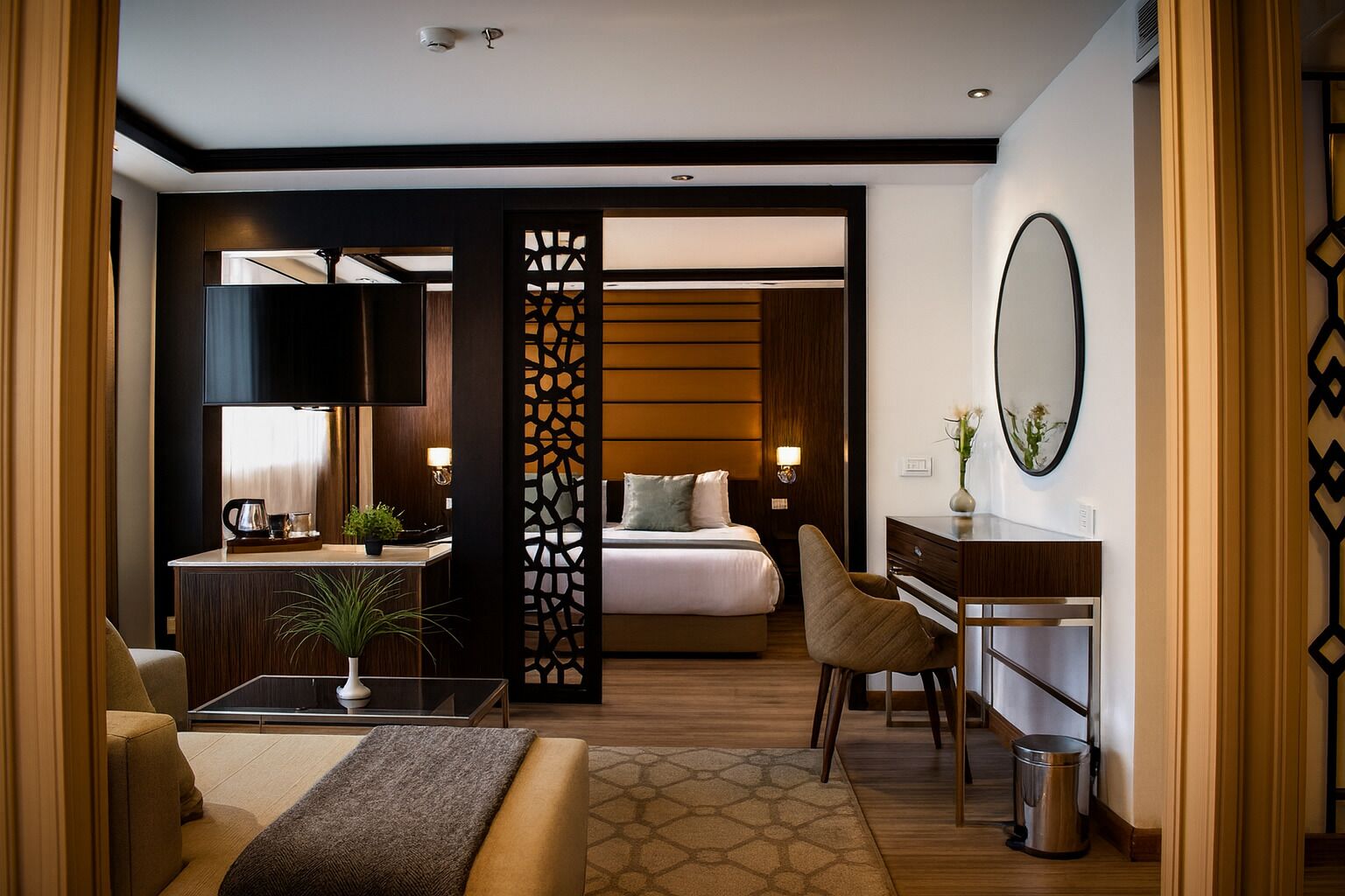 Suite Studio Deluxe | Minibar, coffres-forts dans les chambres, draps fournis