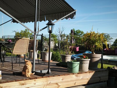 House 40 minutes from Moulins and Le Pal theme park. Small dogs accepted.