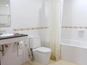 Deluxe Room, Bathtub, City View | Bathroom - Neptuna Kata Beach Phuket (Karon)